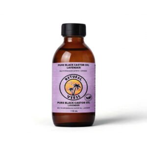 Pure Black Castor Oil- Lavender